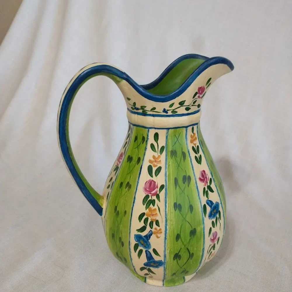 FLORAL PITCHER 